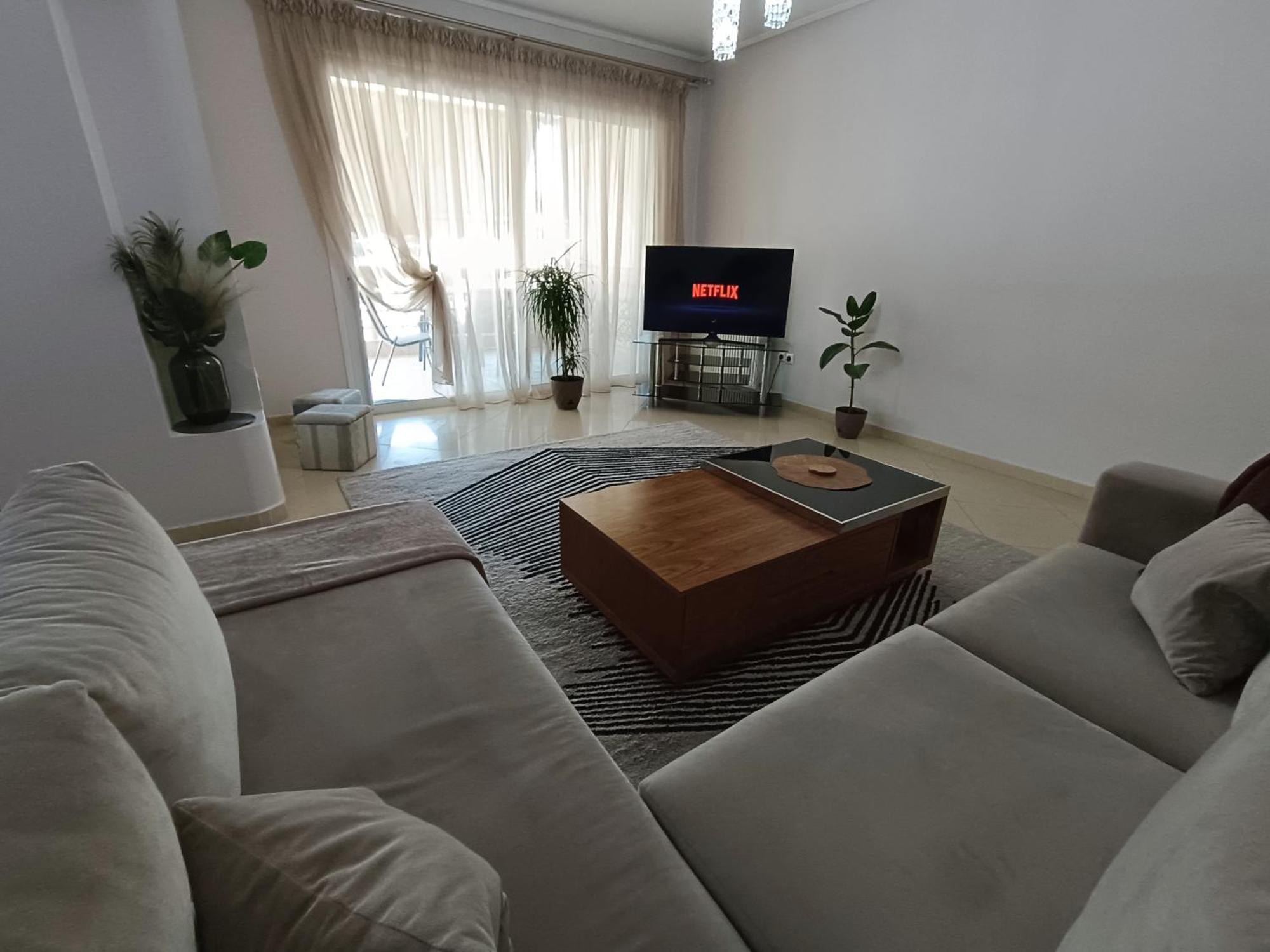 New Elegant Roof Apartment Acharnes Exterior photo